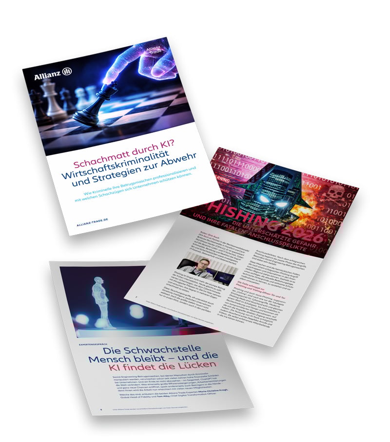 KI-Finger bewegt Schachfigur