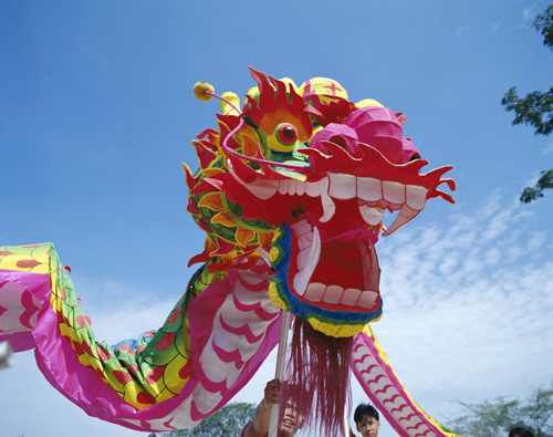 Bild eines chinesischen Drachens